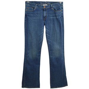 LEVI'S Jeans 553 Size 14 L Mid Rise Boot Cut Denim